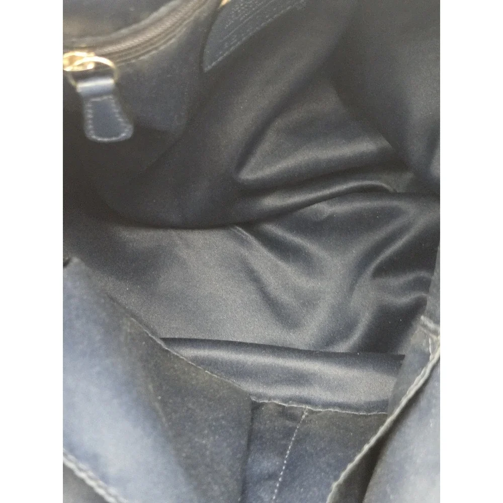 Coach B1273-19569 Navy Blue Audrey Andie Cinched Shoulder Bag